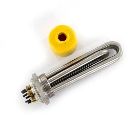 12v 24v 48v 220v 380v Industrial Stainless Steel Tubular Electric Oil Water Heating element Immersion Heater