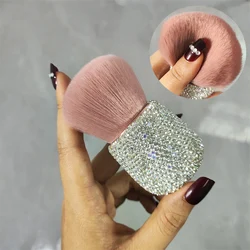 Diamond Handle Makeup Brush Professional Loose Powder Brush Blush Brushes Mushroom Head Foundation Blush Soft Hair Brush Tool