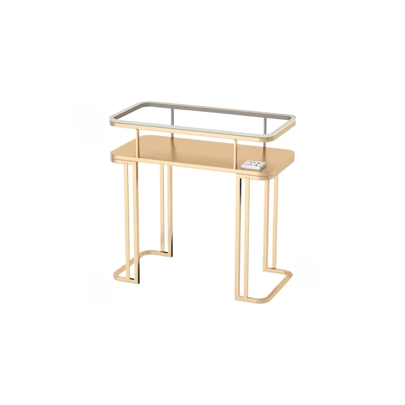 

*Professional glass manicure makeup modern beauty manicure table living room countertop manicure furniture