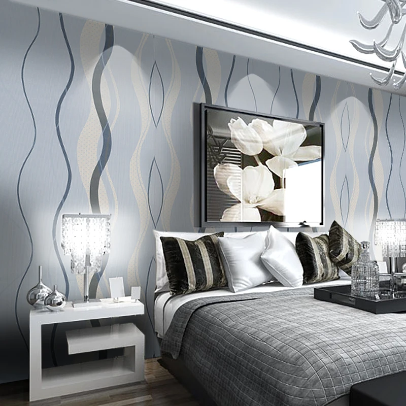 Voltsify 10M Modern 3D Victorian Embossed Wallpaper Deluxe Feature Wall Decor Paper Roll