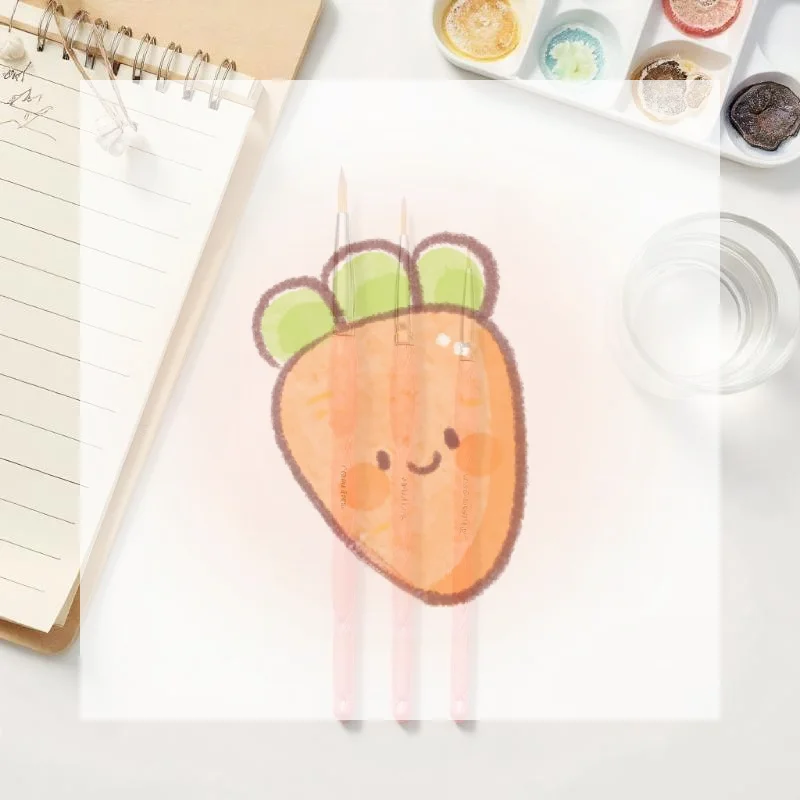 3pcs/set Nail Art Brushes Nail Art Liner Brush For Thin Details Fine Drawing Liner Brush UV Gel Polish Painting Nail Design Tool