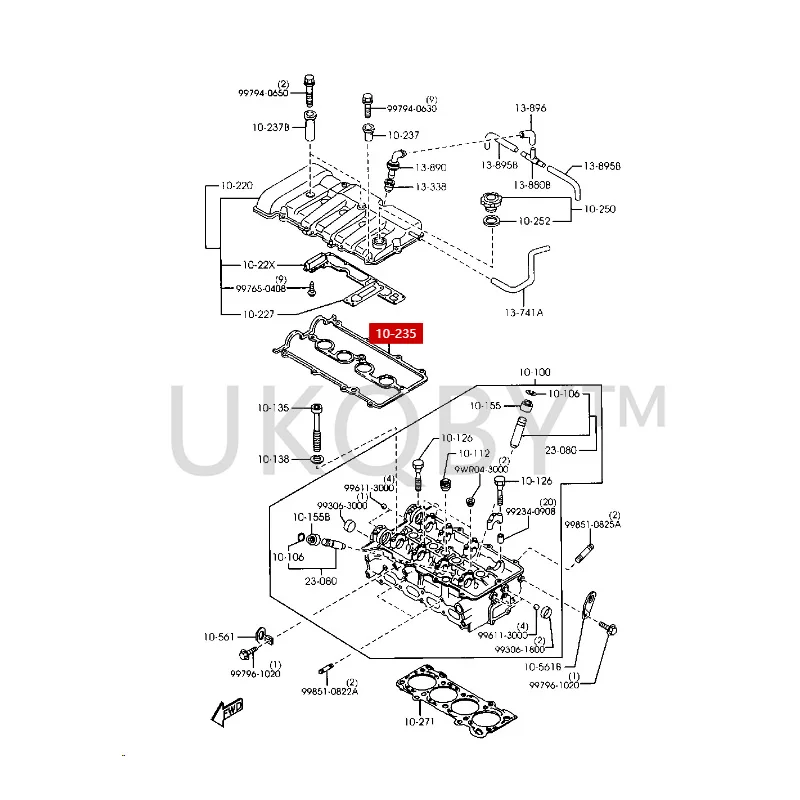 BKC3663S0 Suitable for Ma zd a 3 Axela Atenza One click start button start button switch