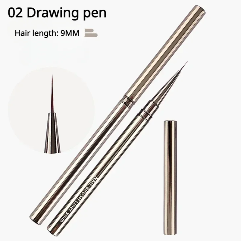 Nail Art Liner Brushes for Professional Design