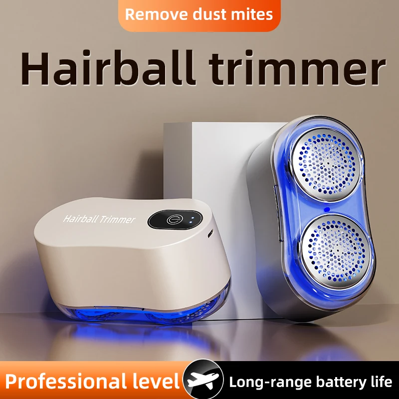 

Двусторонняя бритва для ткани — электрическое средство для удаления ворса, перезаряжаемая от USB бритва для одежды с коллектором волос для свитера/светомата