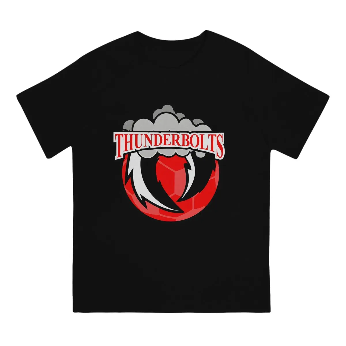 FSSL 4-6Th Men's T Shirt Marvel Thunderbolts Humorous Tee Shirt Short Sleeve Round Neck T-Shirts Cotton Printed Tops