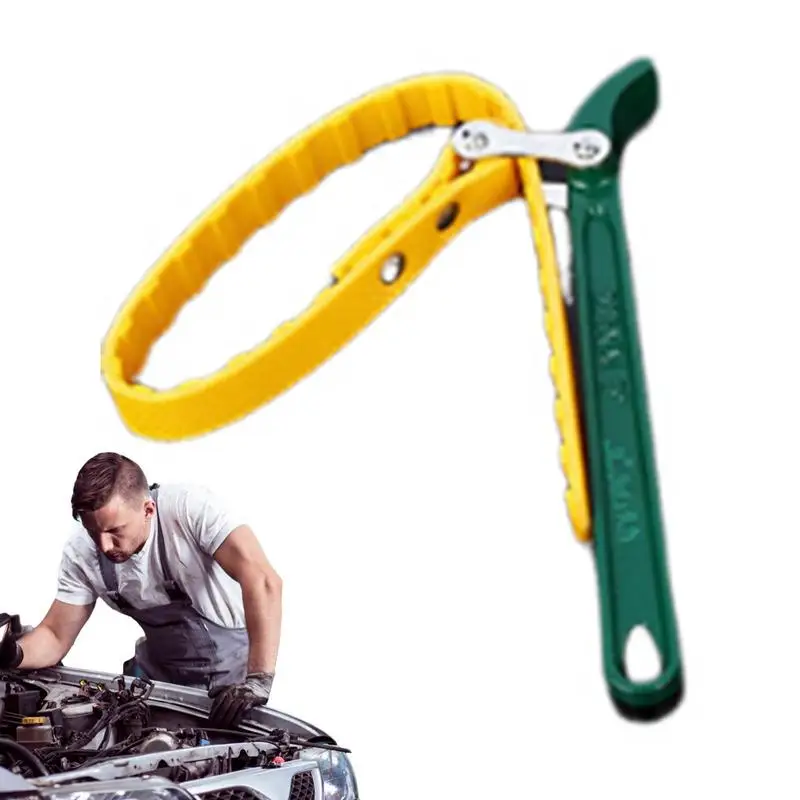 Strap Opener Chain Oil Filter Belt rubber Wrench Puller Spanner Multi-Purpose Cartridge Disassembly Repair Tool Car Accessories