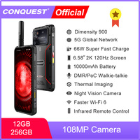 CONQUEST S23 5G Network Thermal Imaging  5G IP68 Waterproof NFC