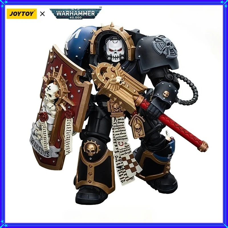 

JOYTOY Warhammer 40K Ultramarines Chaplain Terminator Armour Action Figure 1 -18 Model Toy for Fan Collection