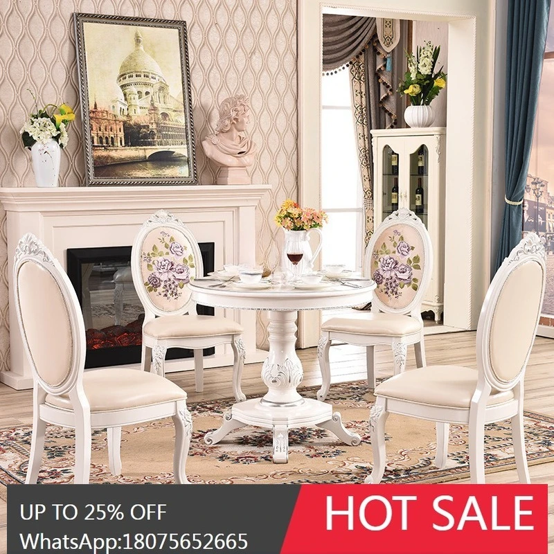 SGF European Style Negotiation Table and Chair Set One Table Four Chairs for Reception and Meeting