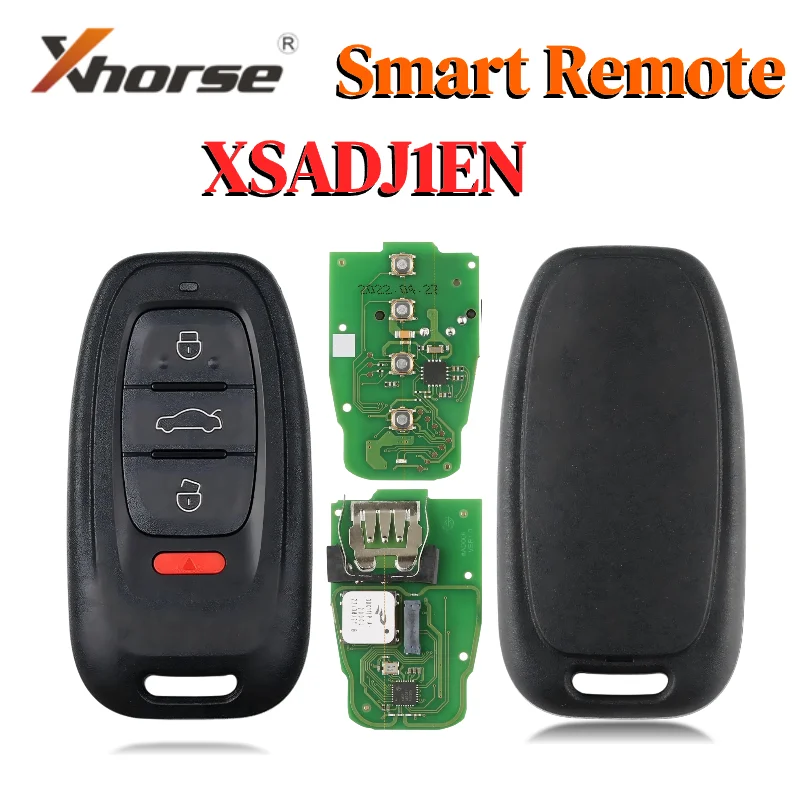 Xhorse XSADJ1EN Universal Smart Remote Key for Audi 315/433/868MHz for A6L Q5 A4L A8L With Key Shell