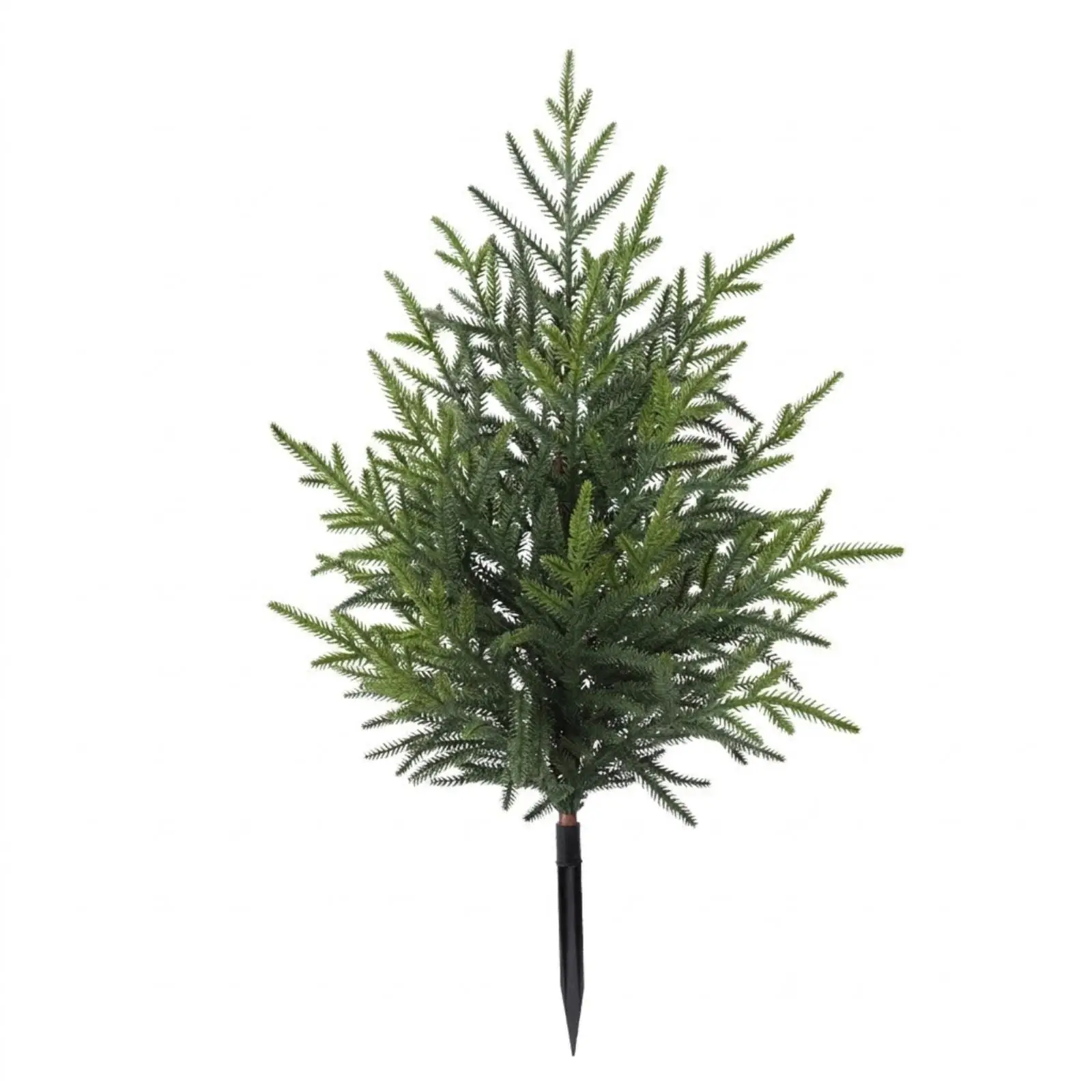 Artificial Plant with Stake Ground-Insert Tree Weather-Resistant Topiary Tree with Ground Stake for Homeowners, Gardeners,