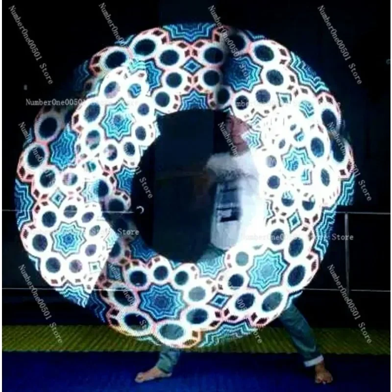 80 Pixel Performance Stick LED PIXEL POI Logo Wand Shake Bar Luminous Stage Light Show Durable Portable Programmable DIY -LBW095