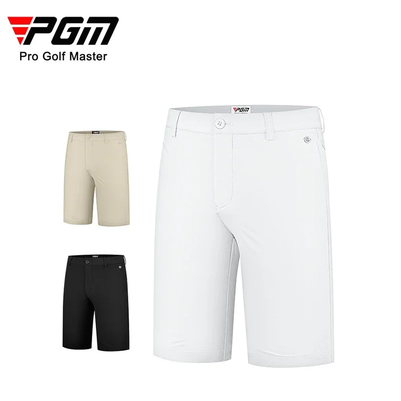 

Pgm Golf Men's Shorts Summer Refreshing Breathable Sports Trousers Male Elastic Casual Golf Shorts Mid-waist Athletic Sweatpant