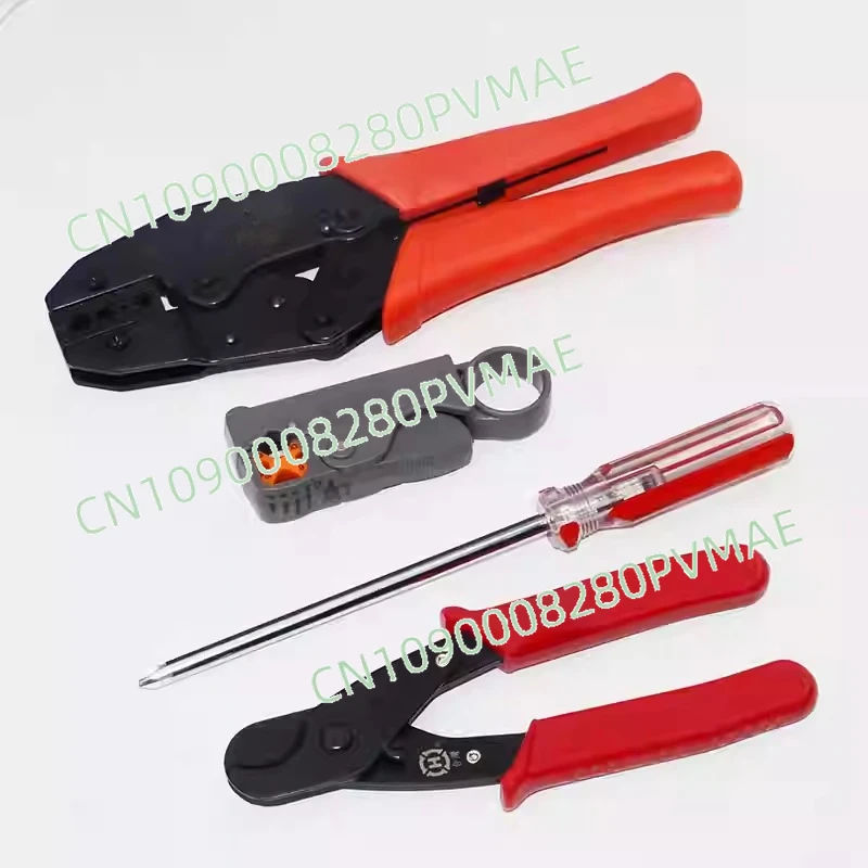 

HT-330K Connector Crimping Tool Set Coaxial Cable Hex Ratchet Crimper Cutter Fiber Monitoring Special Tool