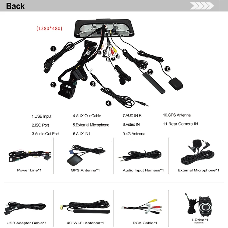 1920*720 كوالكوم 665 8 كور 8 + 128 12.3 بوصة 8 كور أندرويد 12 راديو السيارة مشغل وسائط متعددة B-MW E60 E90 WIFI 4G BT Carplay GPS MP5 #3