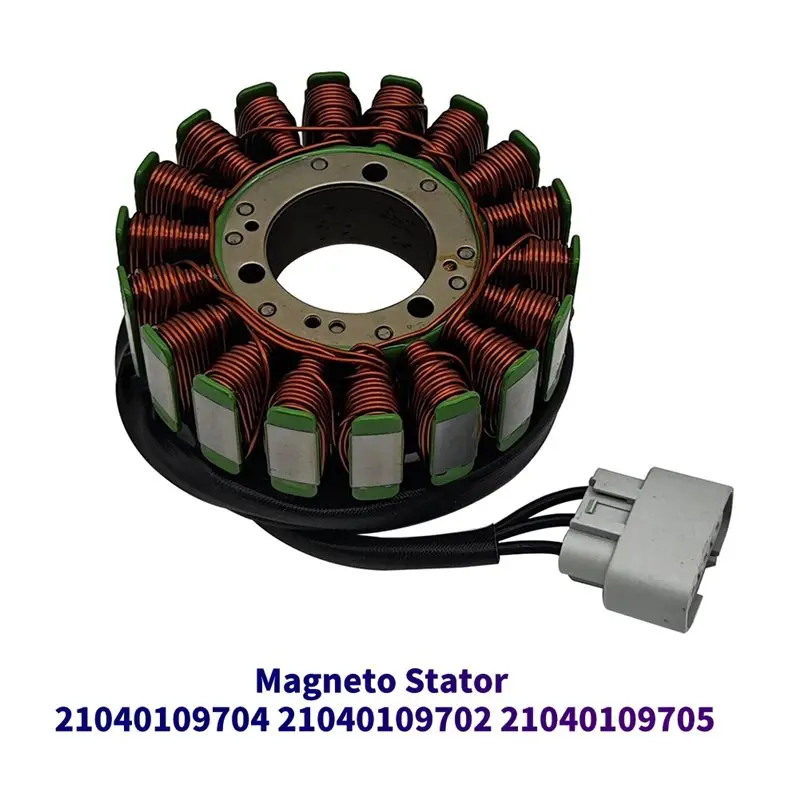 Efficientt-For ODES UTV 800 1000 Dominator X2 X4 Raider Compatible Magneto Stator Part Numbers 21040109704 21040109702 210401097