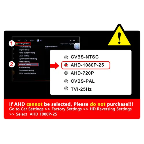 Imagen 2 del producto Cámara de respaldo Smartour AI AHD 1080P con altavoz Automotiva AHD vista trasera inteligencia Artificial gran angular alarma BIBI marcha atrás