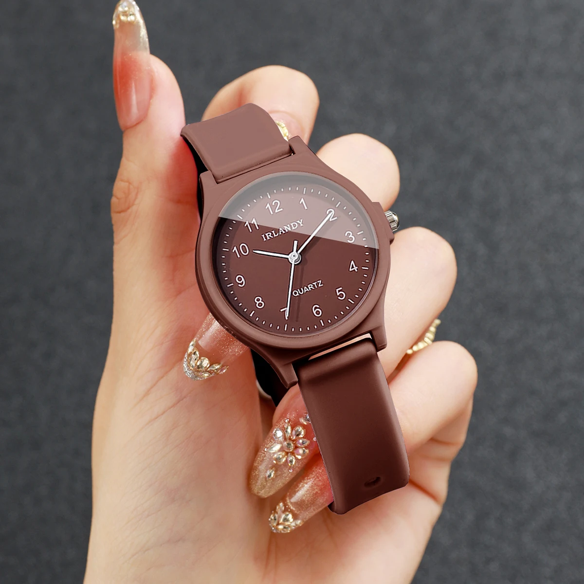 2 Buah Jam Tangan Kuarsa Wanit - Silicone Band Women ulasan dan harga