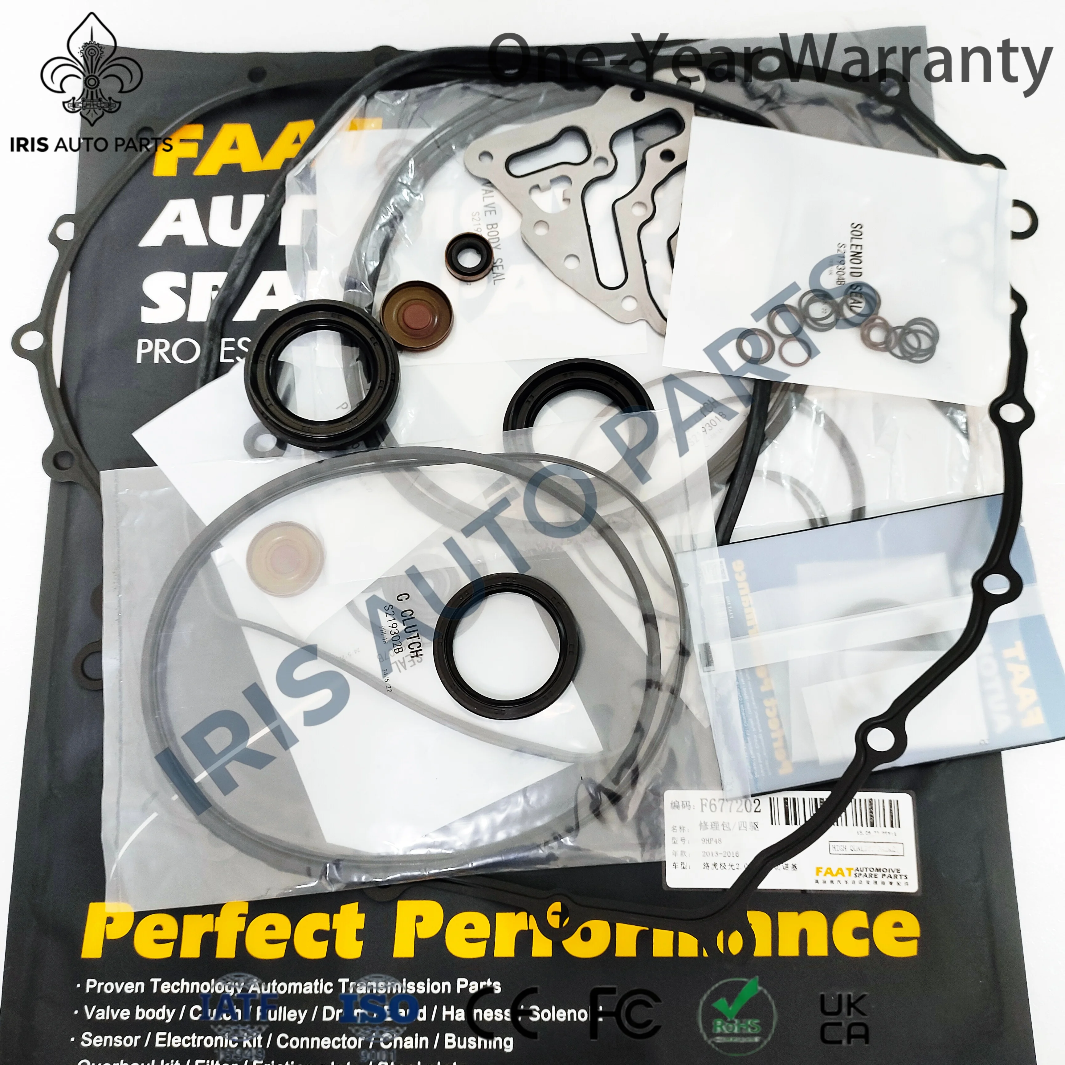 9HP48-Auto Parts 9HP48 for Land Rover Automatic Transmission Easy Rebuild Repair Kit