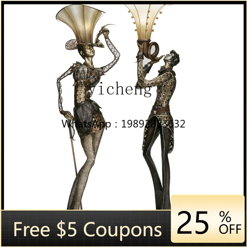 

ZC Floor Ornaments Living Room Large Floor Lamp Decoration TV Cabinet Side Decoration Floor-Standing Decorations