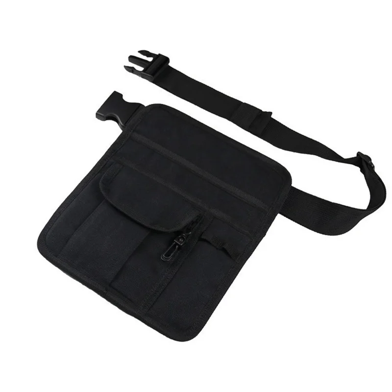 Multi-function Restaurant Waiter Working Waist Bag Oxford Cloth Fanny Pack Adjustable Restaurant Orders Belt Apron Waist Pouch