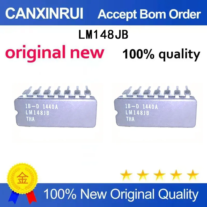 

(5-100 Pieces) New stock LM148JB LM148 DIP