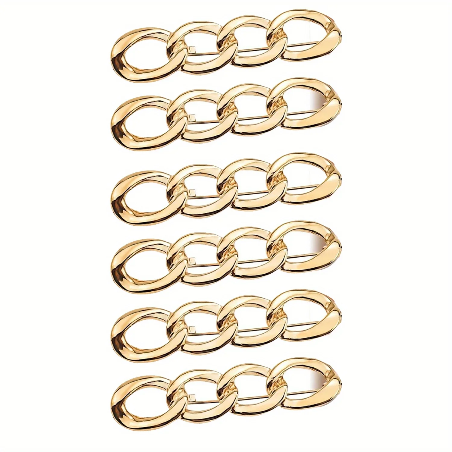 Elegante kettingbroche revers charme pin dames broek taille aanscherping knop kleding clip voor losse broeken rokken mouwen truien