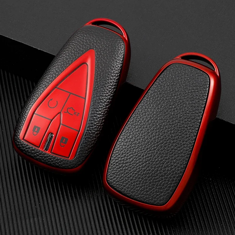 Auto Shell Fob Bag For Changan CS35PLUS CS55PLUS CS75 PLUS Eado UNI-T UNI K 2019 2020 2021 2022 TPU Car Remote Key Case Cover