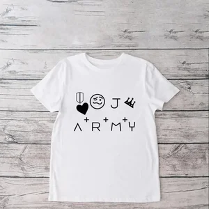 Jungkook Army Tattoo Baumwollt-Shirt, Fan-Outfit, Kpop Army Shirt, Geschenkhemd 10 Hauptverkaufskleidung BTS KPOP - №8