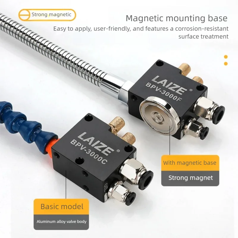 BPV Mist Coolant Lubrication Spray System CNC Pneumatic Pipe Air Compressor Pressure Switch Compressor Air