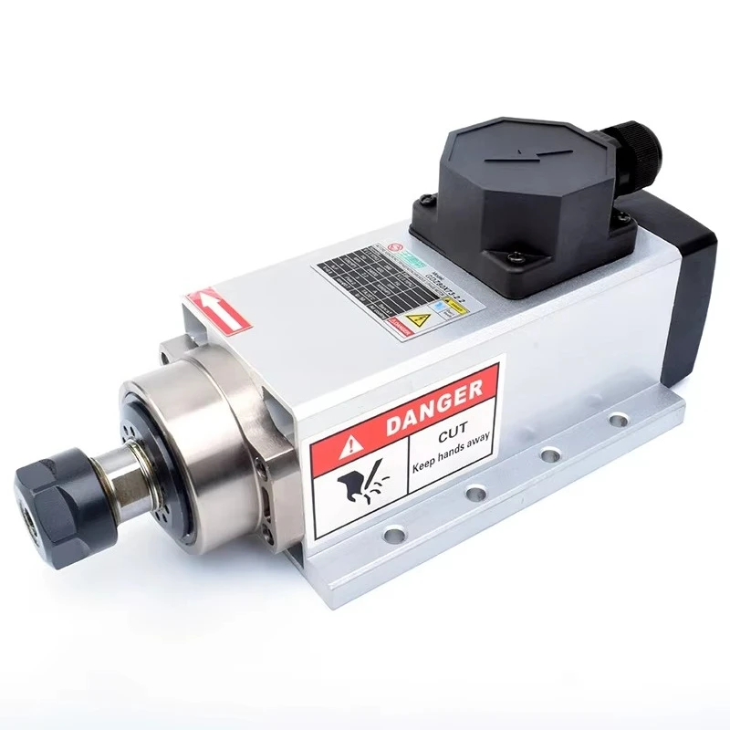 2.2kw ER20 Spindle air Cooled Spindle Motor CNC Router Spindle for Cutting Engraving Acrylic Wood MDF