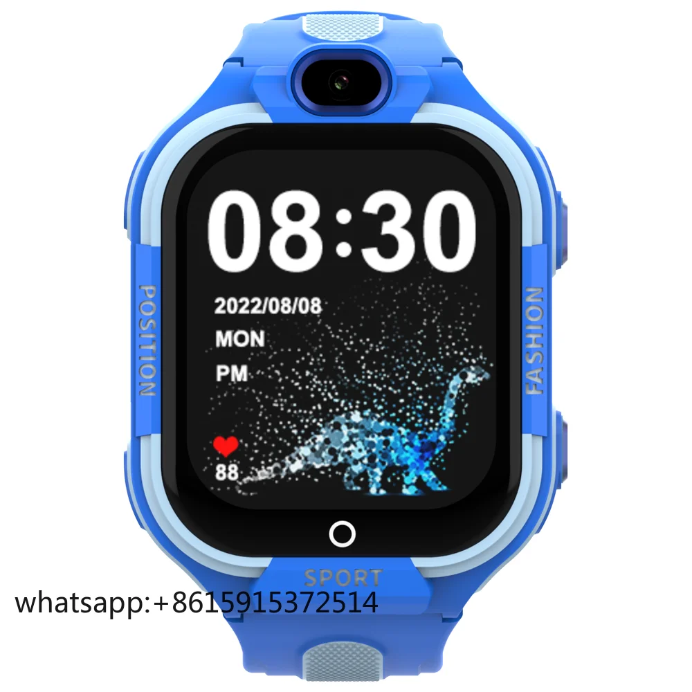 ساعة TLCRETE للأطفال بنظام تحديد المواقع KT35 1 + 8 جيجابايت حجم الذاكرة إصدار ESIM متوفر منتج جديد 4G Calling Setracker App Smartwatch #5