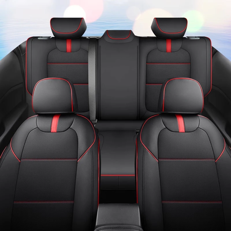 Car 3D Full Surround Seat Cover PU Leather For Chevrolet SEEKER TRAX CROSSOVER 2023-2025 Car Seat Mat Anti-dirty Breathable