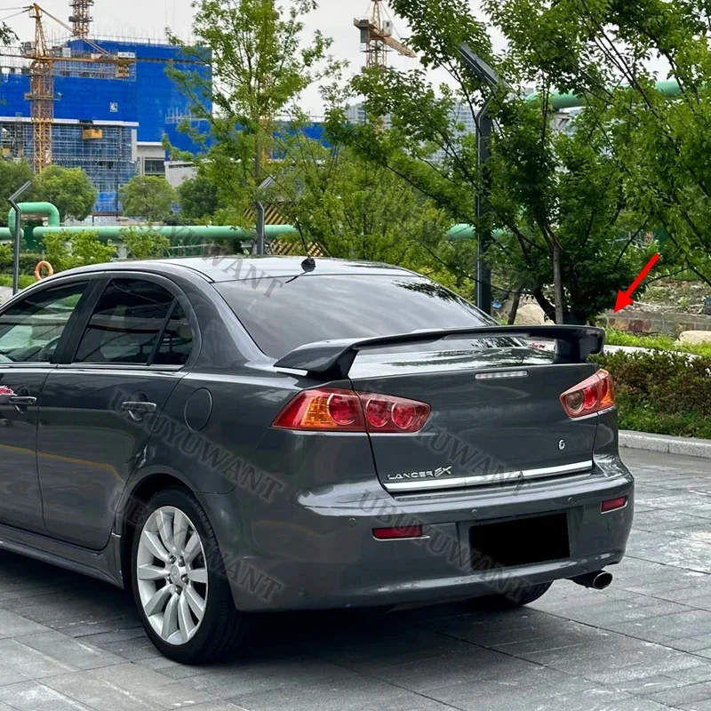 For LANCER EX Auto High Quality ABS Rear Lip Spoiler Trunk Boot Wing 1Pcs Car Styling For Mitsubishi LANCER Spoiler 2010-2016