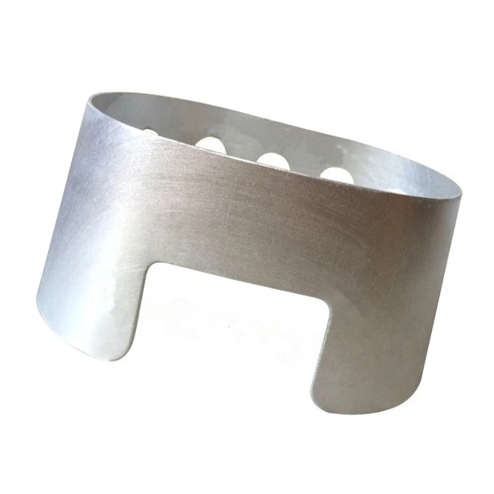 

Подставка из алюминиевого сплава для походной плиты и подстаканник, двойное назначение, устойчивая опора для чашек и маленьких кастрюль, 13 x 6,5 см