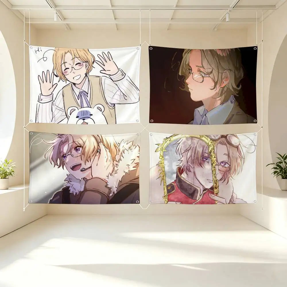 Matthew H-Hetalia-es APH Flag Suitable For Party Club Outdoor Interior Wall Decoration Banner Fans Gift
