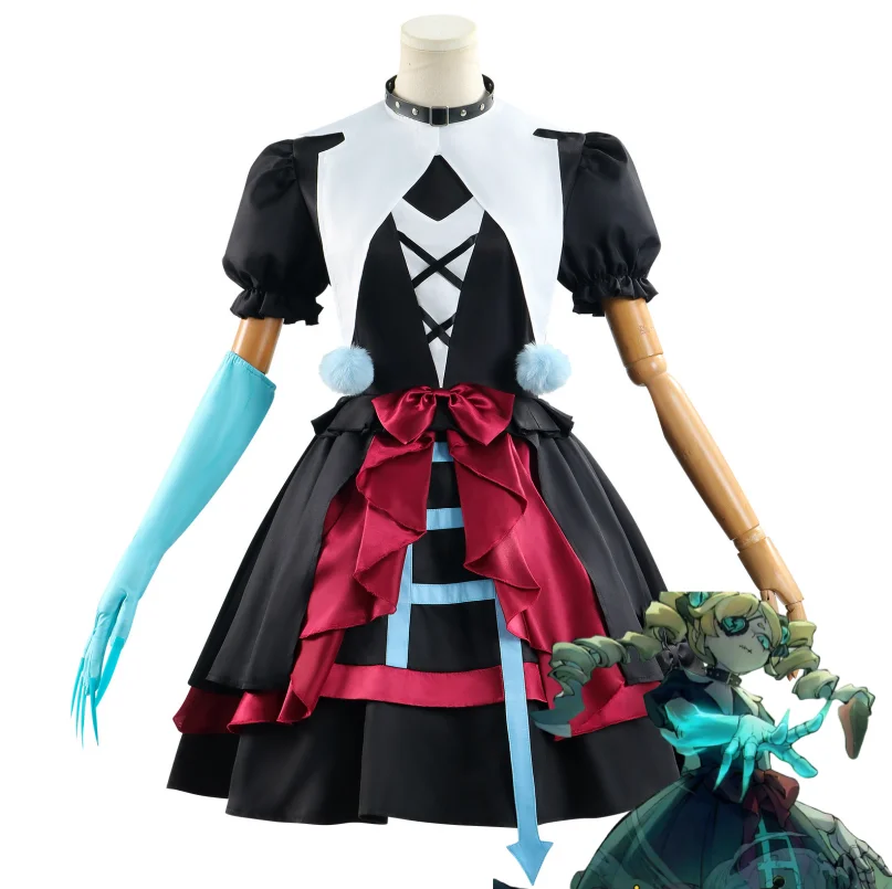 

Game The Silent Girl Cosplay Costume Loween Escape Night Eggster Par Aba The Clown Outfit Fem Students Cosplay Costume