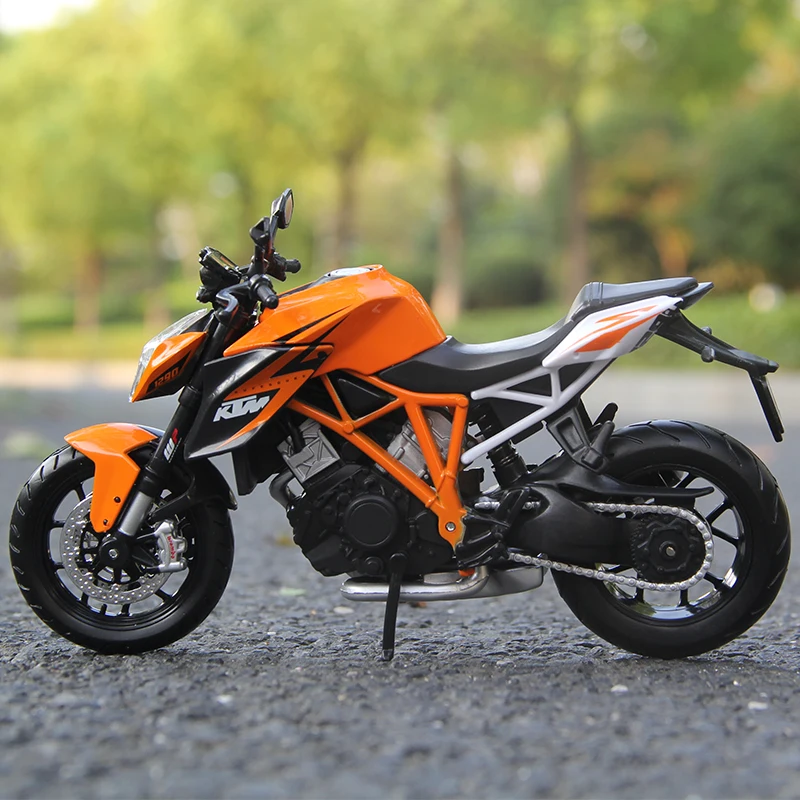 Maisto 1:12 KTM 1290 슈퍼 듀크 R 오토바이 모델 정적 다이 캐스트 차량, 수집 취미 모토 장난감 선물, 오토바이