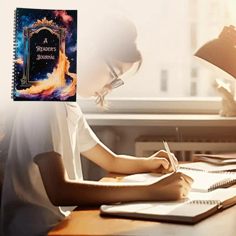 Lettura Log Goal Impostazione Cancelleria Diario di lettura per lettori di libri Per dormitorio Biblioteca Casa Viaggi Camera da letto Studenti Bambini Adulti