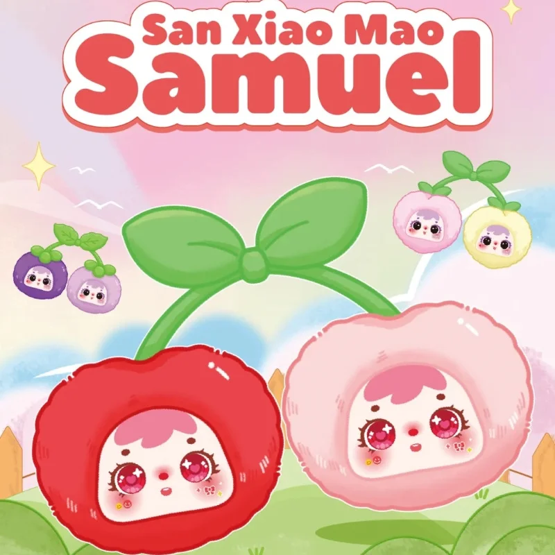 ซีรีส์ใหม่ ซามูเอล ฟรุ๊ตส์ ลัคกี้ คอม กล่องสุ่ม ตุ๊กตาน่ารัก ของสะสม ตกแต่งโต๊ะทำงาน แฟชั่นทันสมัย ของขวัญเซอร์ไพรส์สำหรับสาวๆ