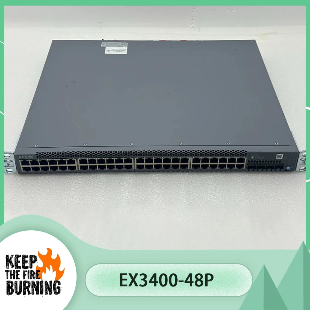 

For juniper EX3400-48P 48 Gigabit 4 10G Optical 2 40G Core Switch EX3400