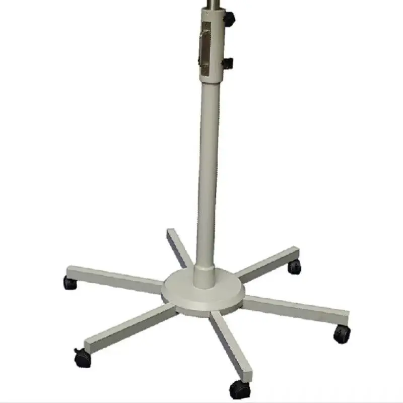 Surgical microscope floor stand with pneumatic arm and 76 mm focusing stand