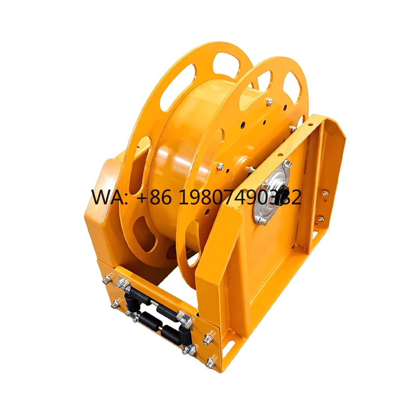 Auto Retractable Power Spring Hose Reel High Pressure Heavy Duty Explosion-Proof Wall Mounted Industrial Hose Reel