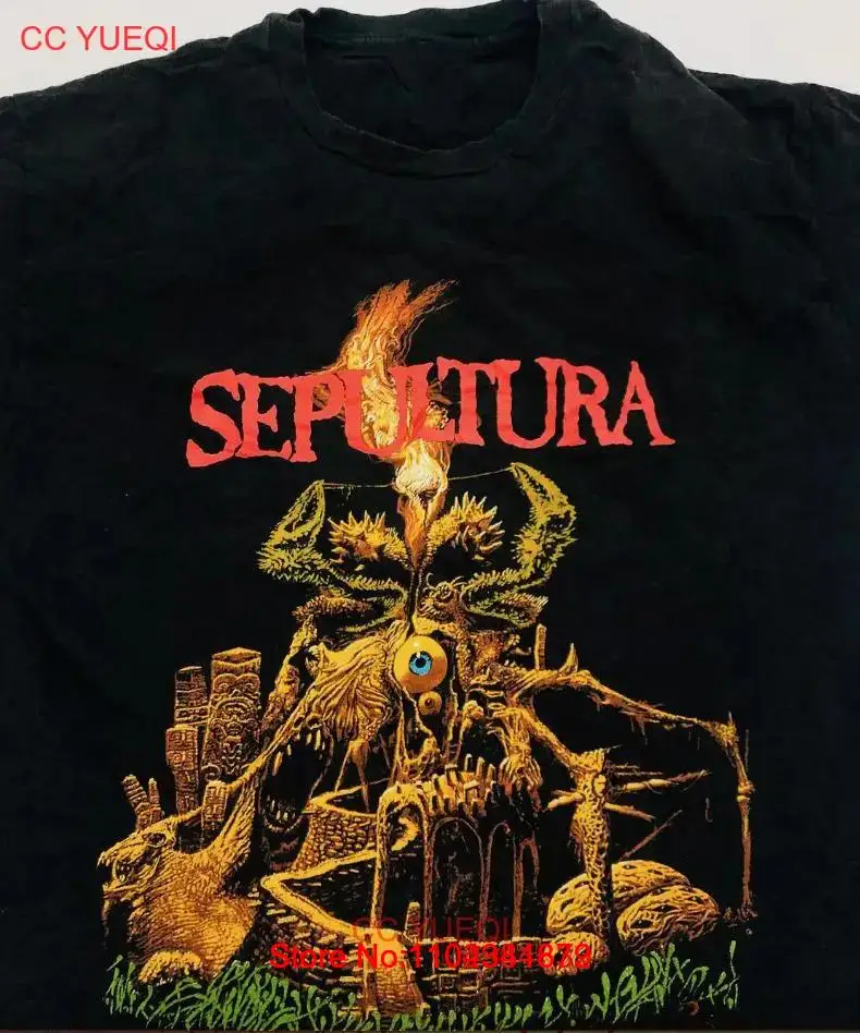 Vintage Sepultura Arise T-Shirt Cotton Short Sleeve Unisex Tee S To 2Xl