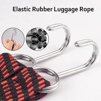 Multi-colors Bicycle Accessories Rack Strap Fixed Band Hook Bikes Rope Tie Elastic Rubber Luggage Ropes Cord