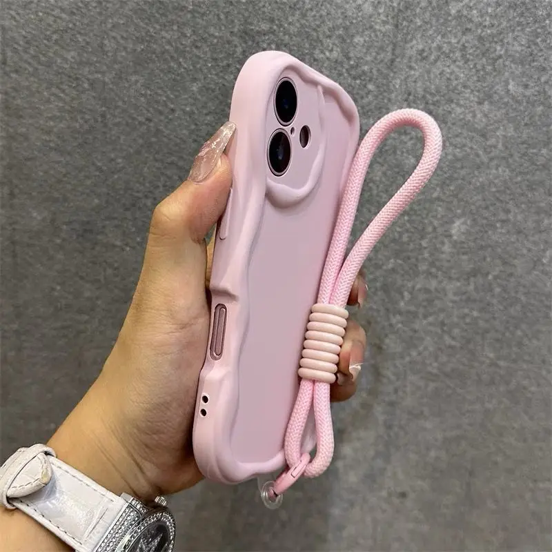 

Чехол для телефона с плюшевым браслетом 3D Love Heart для Xiaomi 14T 13T 12T 11T Pro 15 14 13 12 11 Lite Ultra Soft Cover