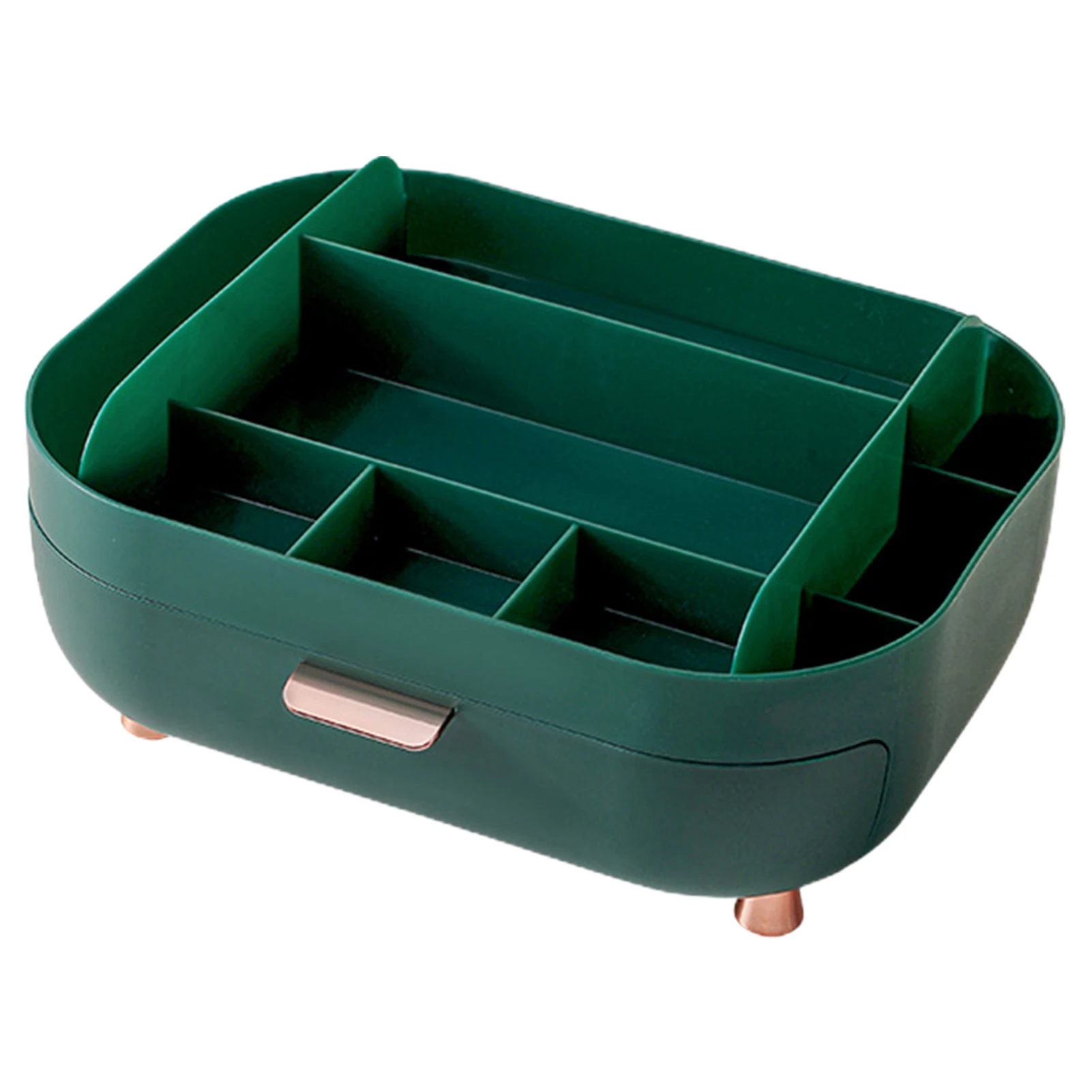 Practical Cosmetic Organiser With Multi Compartments For Makeup Nails Polish