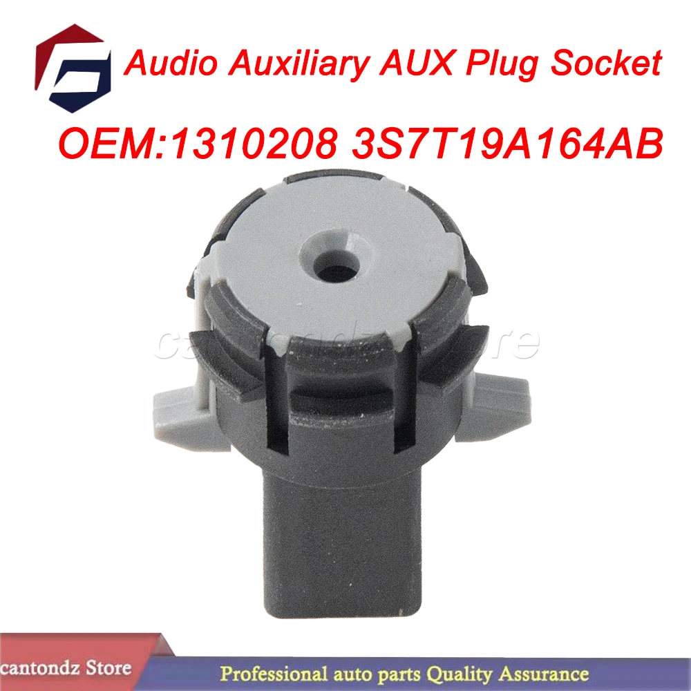

1310208 3S7T19A164AB подходит для Ford Focus 2005-2008 гг. ​ Mondeo Galaxy S-max Transit Аудио Вспомогательная розетка AUX