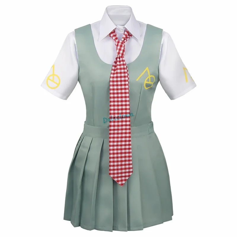 Disfraz de Anime Danganronpa Mahiru Koizumi, uniforme japonés, traje de marinero, vestido de mujer, ropa para niñas