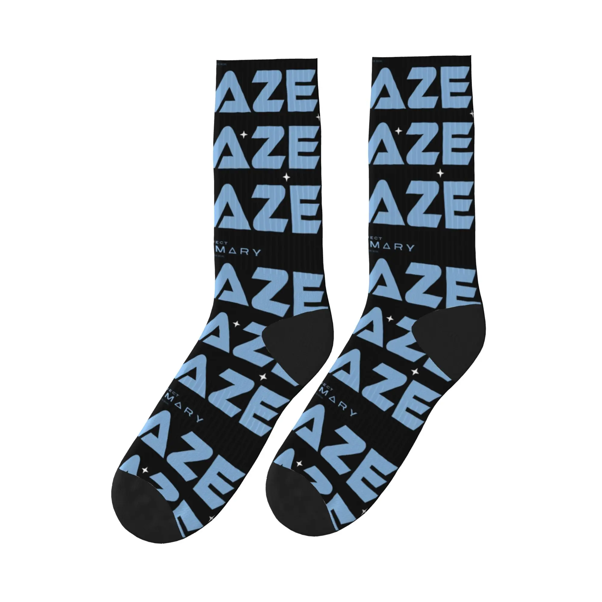 Project Hail Mary Amaze Repeat Typography Poster Socks Pattern Stockings Anti Men's Socks Soft Winter Casual Skateboard Socks